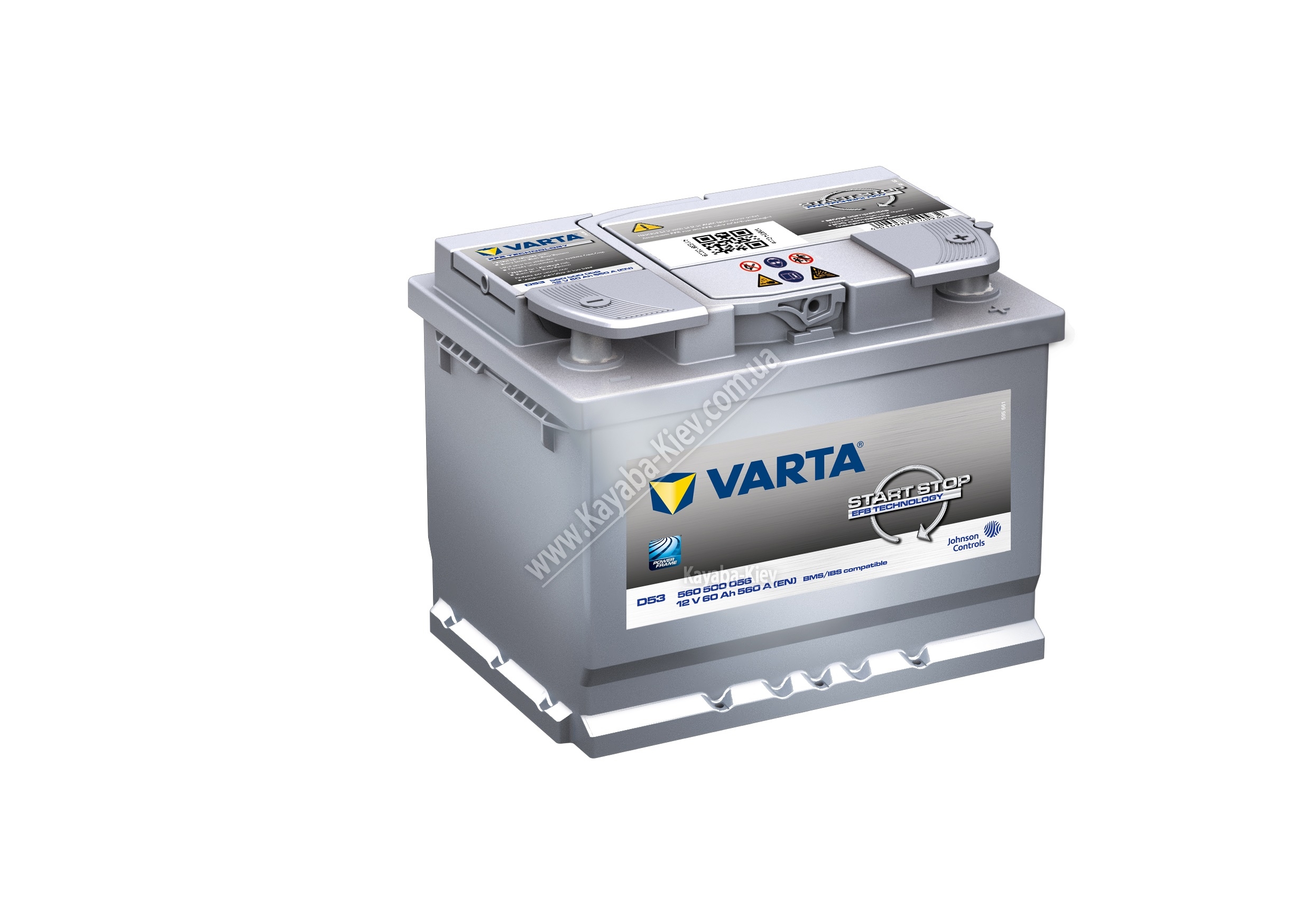 Батарея аккумуляторная Start-Stop, 12в 60а/ч